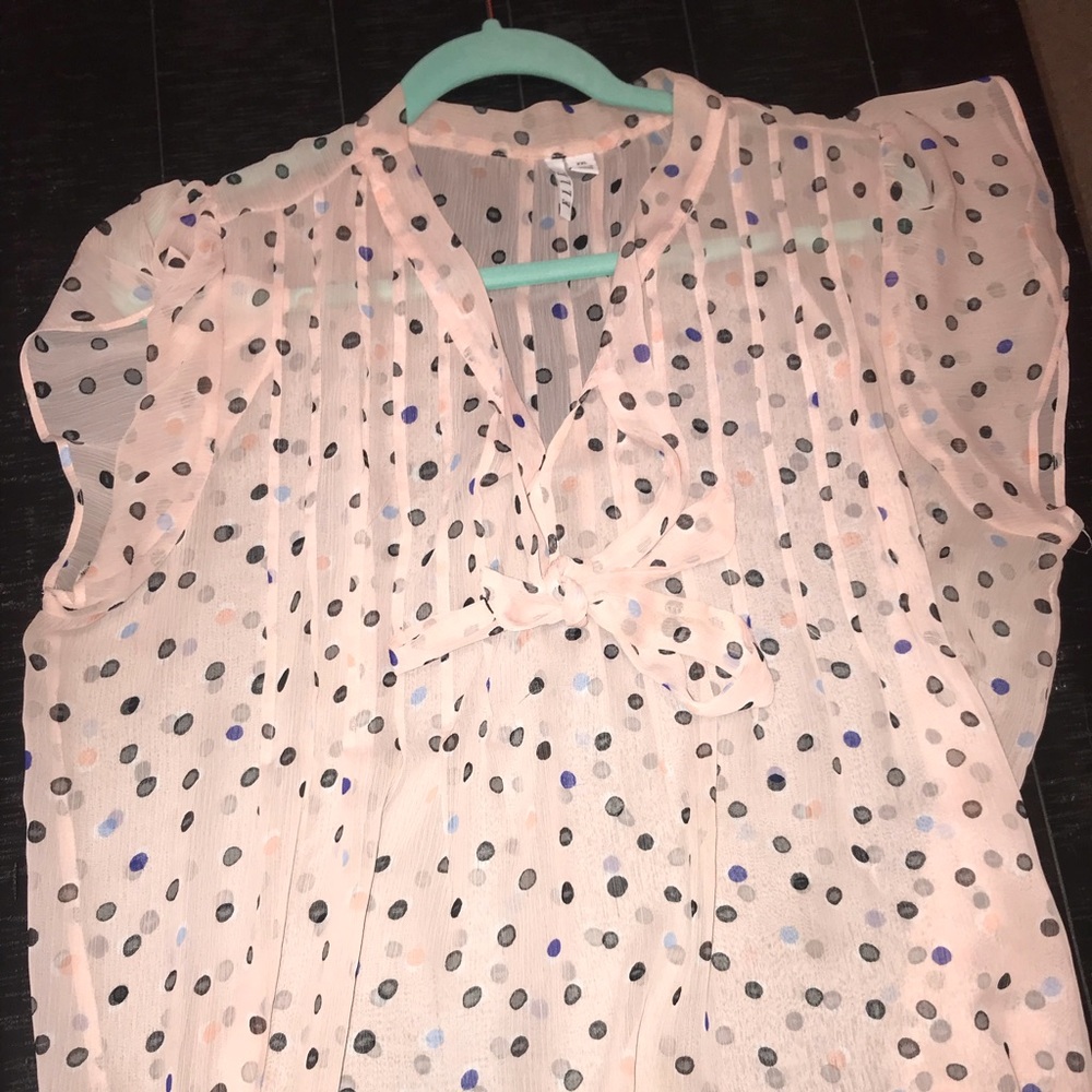 Elle Polkadot Top